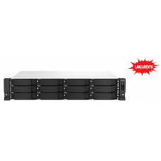 Qnap TS-1264U-RP |Storage Rack NAS 12 baias| Intel Quad Core