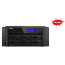 Qnap TS-h1290FX | Storage NAS 12 baias |AMD EPYC | All Flash SSD NVMe| ZFS