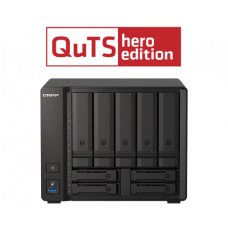 Storage 9 baias Qnap TS-h973AX - Ryzen - QTS Hero ZFS - até 90 TB