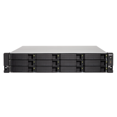 Qnap TS-1263XU RP Storage NAS com 12 baias Rack 2U