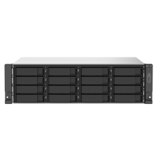 Qnap TS-1673AU-RP | Storage 16 baias | AMD Ryzen Quad Core | SSD e HD SATA | até 256 TB